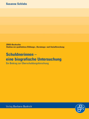 cover image of Schuldnerinnen – eine biografische Untersuchung